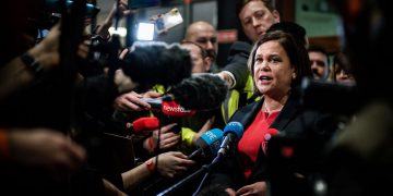 Irish unification: the political convergence of Sinn Fein with Unionists.