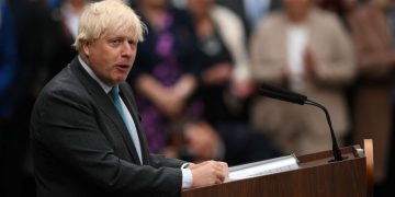 Early UK general election because Johnson and Liz Truss resign