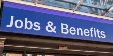 Real unemployment rate of NI