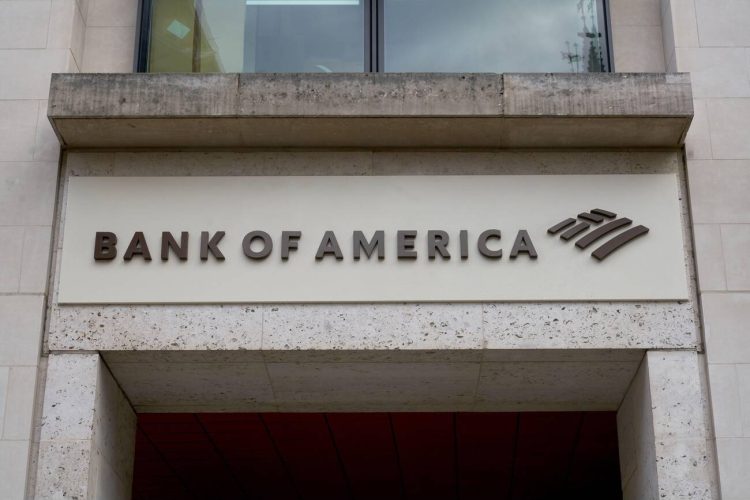 Bank of America office city of london. American Bank in Belfast