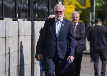 Gerry Adams' legal action is against Starmer, who retrospectively changed a law that the Conservative Government broke over 50 years ago.