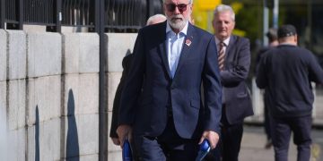 Gerry Adams' legal action is against Starmer, who retrospectively changed a law that the Conservative Government broke over 50 years ago.